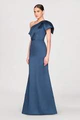 Cathy | One Shoulder Bow Dress