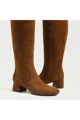 Porter Knee High Boot | Warm Nutmeg Suede