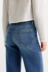 Lavender Soft Tech Good Petite Palazzo Jeans in Ridicule Jeans
