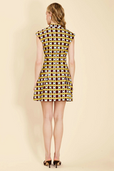 Bisque Tianna Mini Dress in Morning Gingham Mini Dress