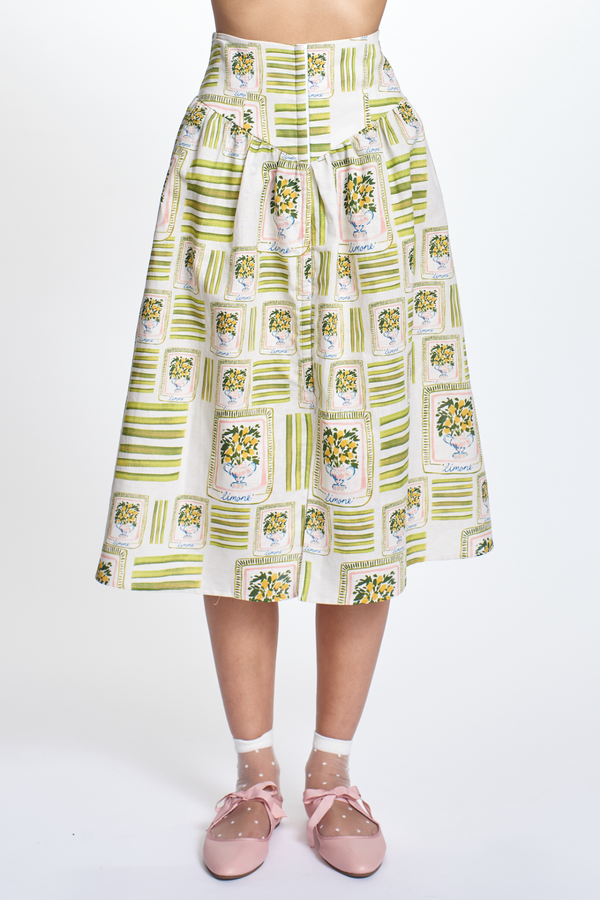 Lulee Skirt in Lemon