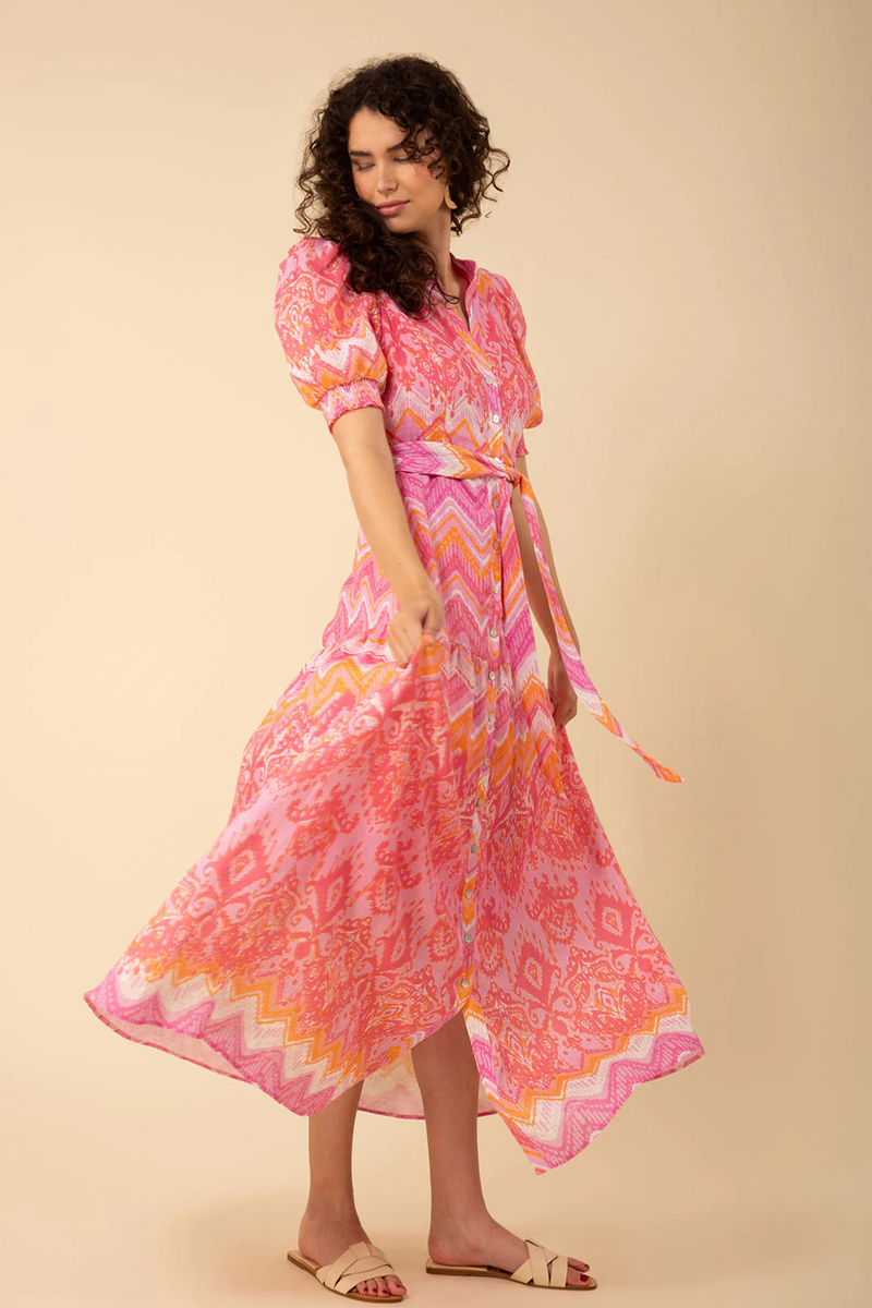 Wheat Sydney Linen Maxi maxi dress