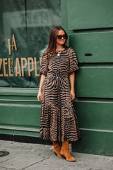 Dim Gray Trudy Midi Dress Midi Dress