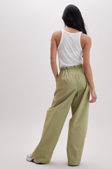 Light Gray Weekend Poplin Pant Pant