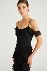 Black Sienna | Tulle Long Dress Formal Dress
