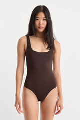 Lavender The Sculpting Modern Tank Bodysuit Bodysuit