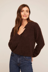 Black Drop Shoulder Sweater Sweater