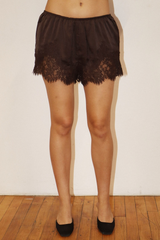 Light Gray The Lace Edit Shorts Short