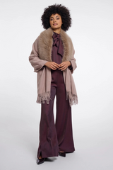 Lavender Wendy Cape Shawl