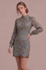 The Embroidered Muse Mini Dress Mini Dress