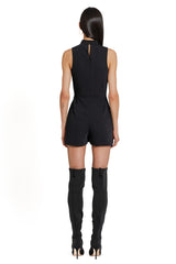 Dark Slate Gray Reed Romper Romper