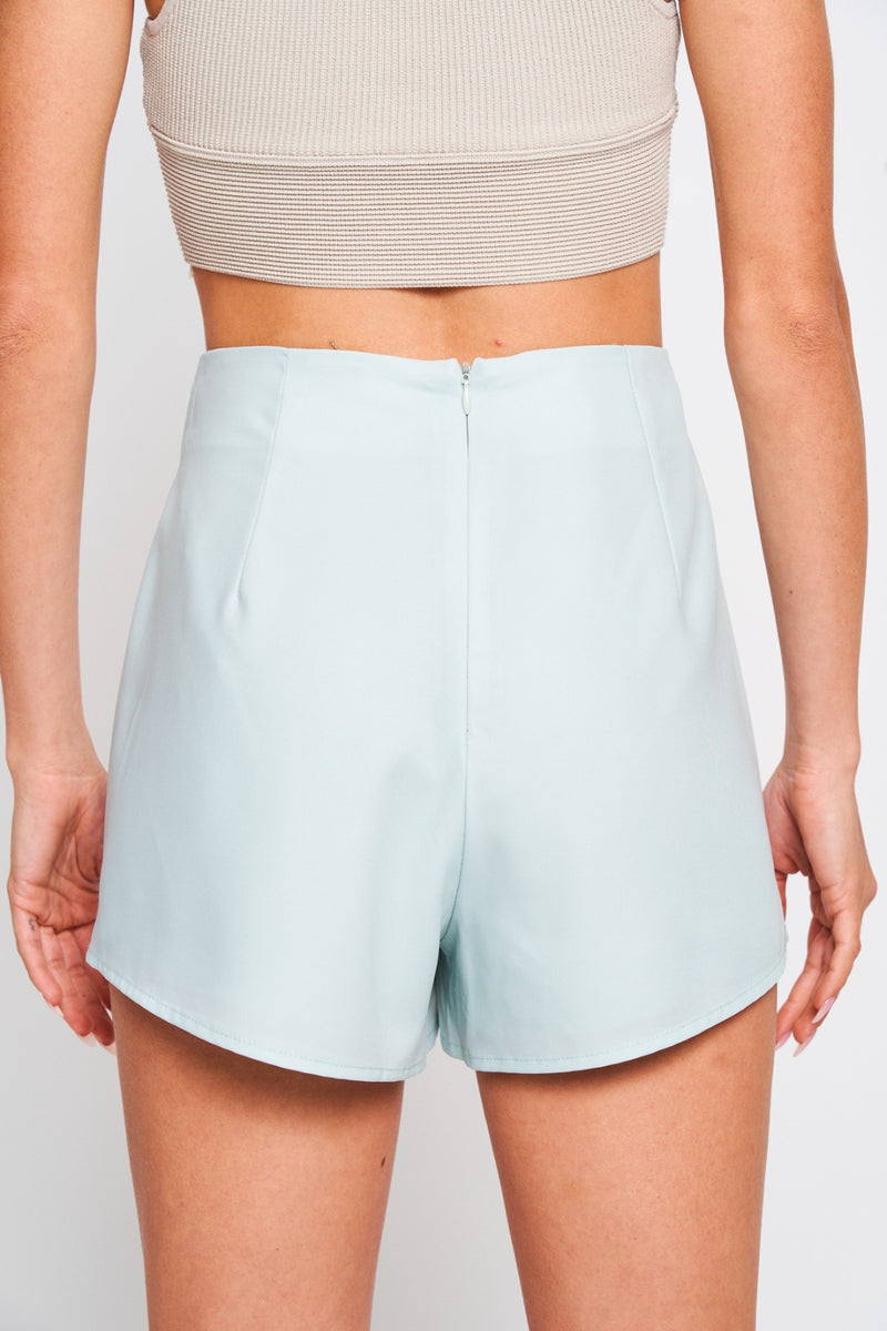 Light Gray Jenni Engineered Shorts Shorts