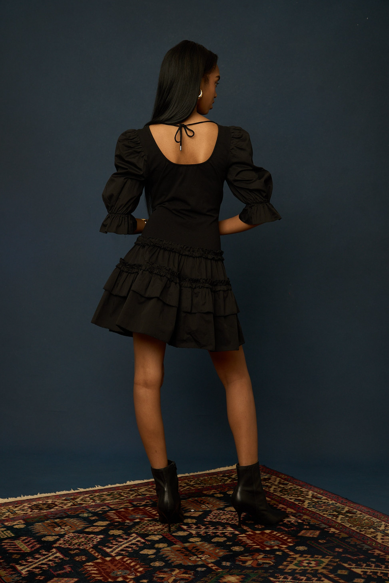 Black Andrea Mini Dress Mini Dress