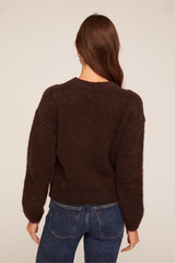 Black Drop Shoulder Sweater Sweater