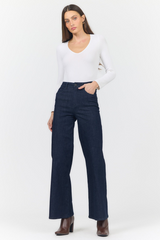 Fiona Wide Leg Jean | Zodiac