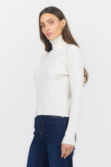 Lavender Arlen Long Sleeve Sweater Sweater