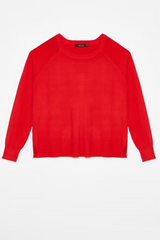 Red Lorraine Sweater Sweater