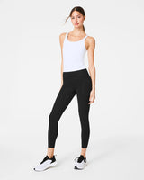 White Smoke Booty Boost 7/8 Leggings Leggings