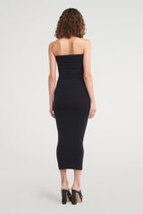 Light Gray Fatal Dress Midi Dress