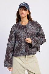 Lavender Penelope Jacket Coats & Jackets