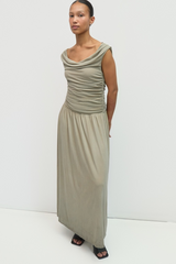 Lavender The Annabelle Dress Midi Dress