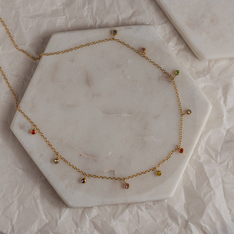 Rosy Brown Bojana Necklace Necklace