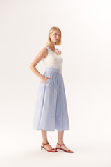 White Smoke Harper K Dress Midi Dress