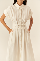 Wheat Samantha Dress Midi Dress