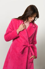 Light Gray Audy Coat Coat