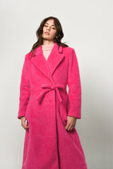 Maroon Audy Coat Coat