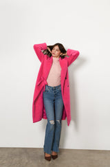 Antique White Audy Coat Coat