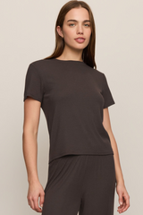 Dark Slate Gray Just Right Rib Tee Tee