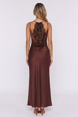 Bessie Sleeveless Lace Back Maxi Dress