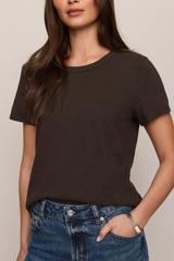 Dark Slate Gray Junie Slub Tee Tee