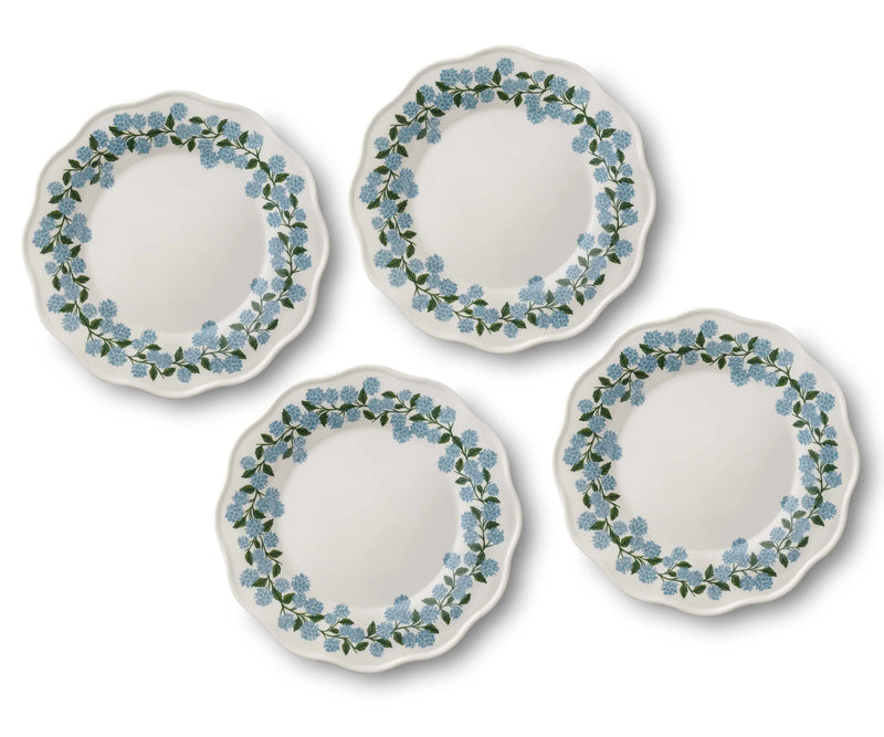Light Gray Hydranega Melamine Dinner Plates Plate
