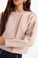 White Smoke Geneva Sweater Sweater