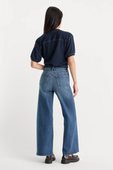 Good Waist Palazzo Ankle Jeans Jeans