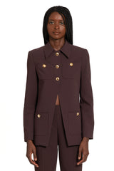 Dark Slate Gray Hughes Jacket Blazer