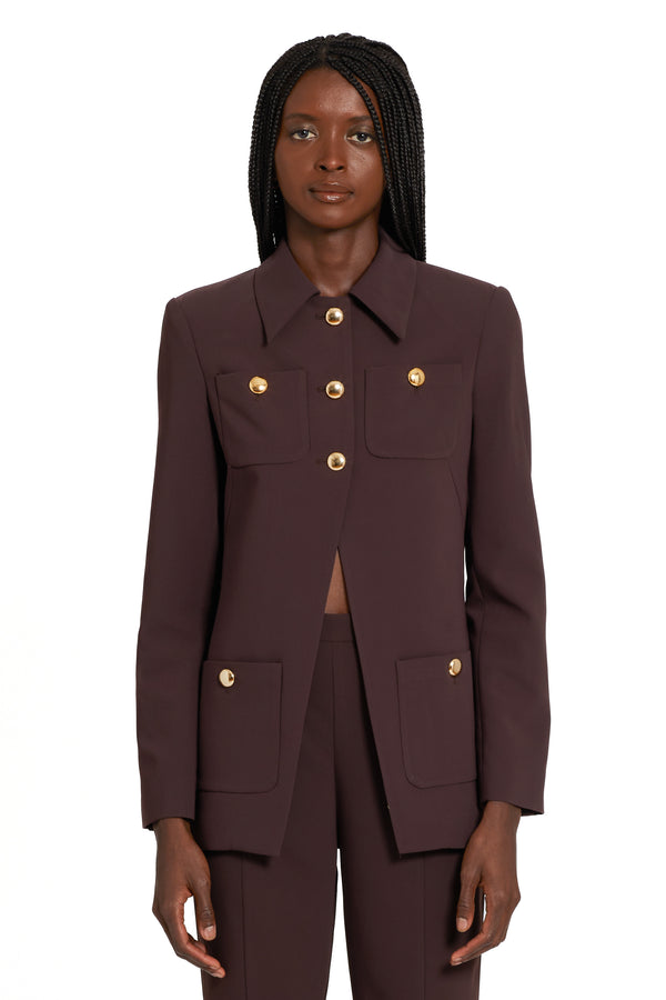 Dark Slate Gray Hughes Jacket Blazer