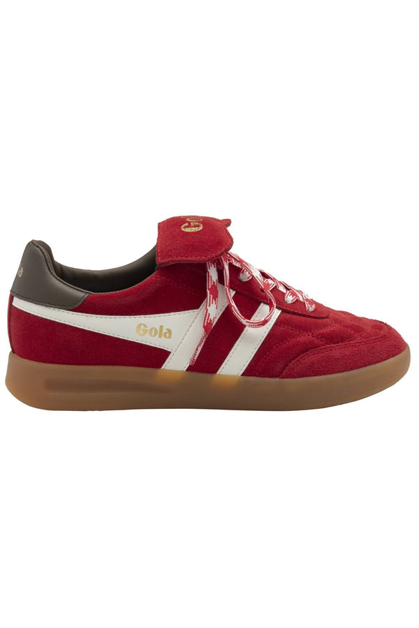 Saddle Brown Stadia '86 Sneaker | Red/Off White/Dark Brown/Gum Sneaker