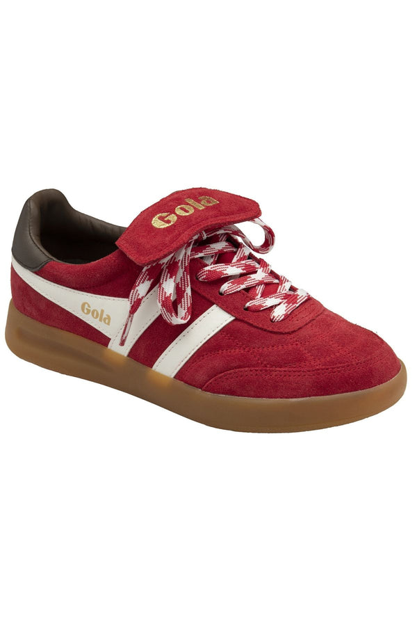 Brown Stadia '86 Sneaker | Red/Off White/Dark Brown/Gum Sneaker