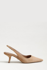 Bianka Slingback Pump | Cyrus Tan Suede