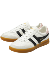 White Smoke Stadia Leather Sneaker | White/Black/Chalk Pink/Gum Sneaker