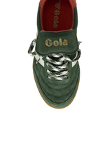 Dark Slate Gray Stadia '86 Sneaker | Evergreen/Off White/Hot Coral/Gum Sneaker