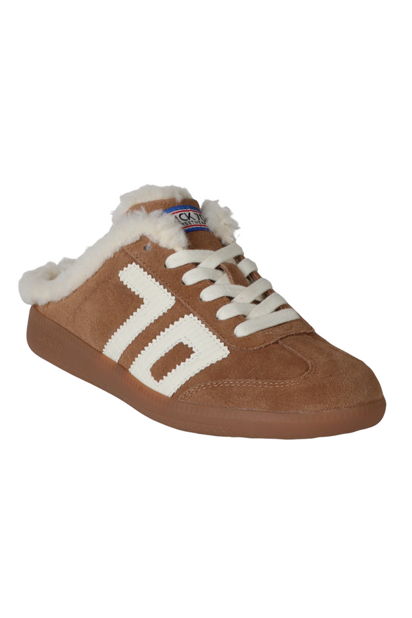 Sienna Easter FL Backless Sneaker | Tobacco White Sneaker