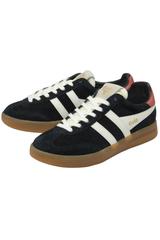 White Smoke Cyclone Sneaker | Black/ Off White/Coral/Gum Shoe