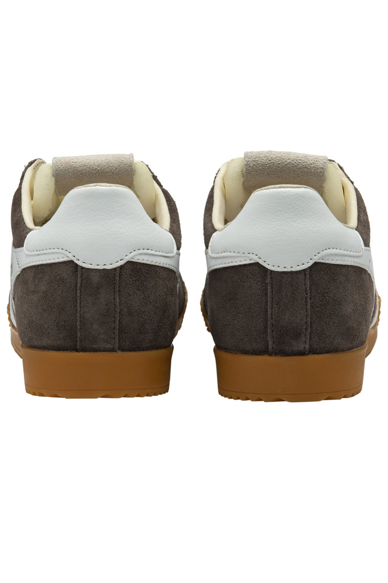 Gray Elan Sneaker | Mocha/White Sneaker