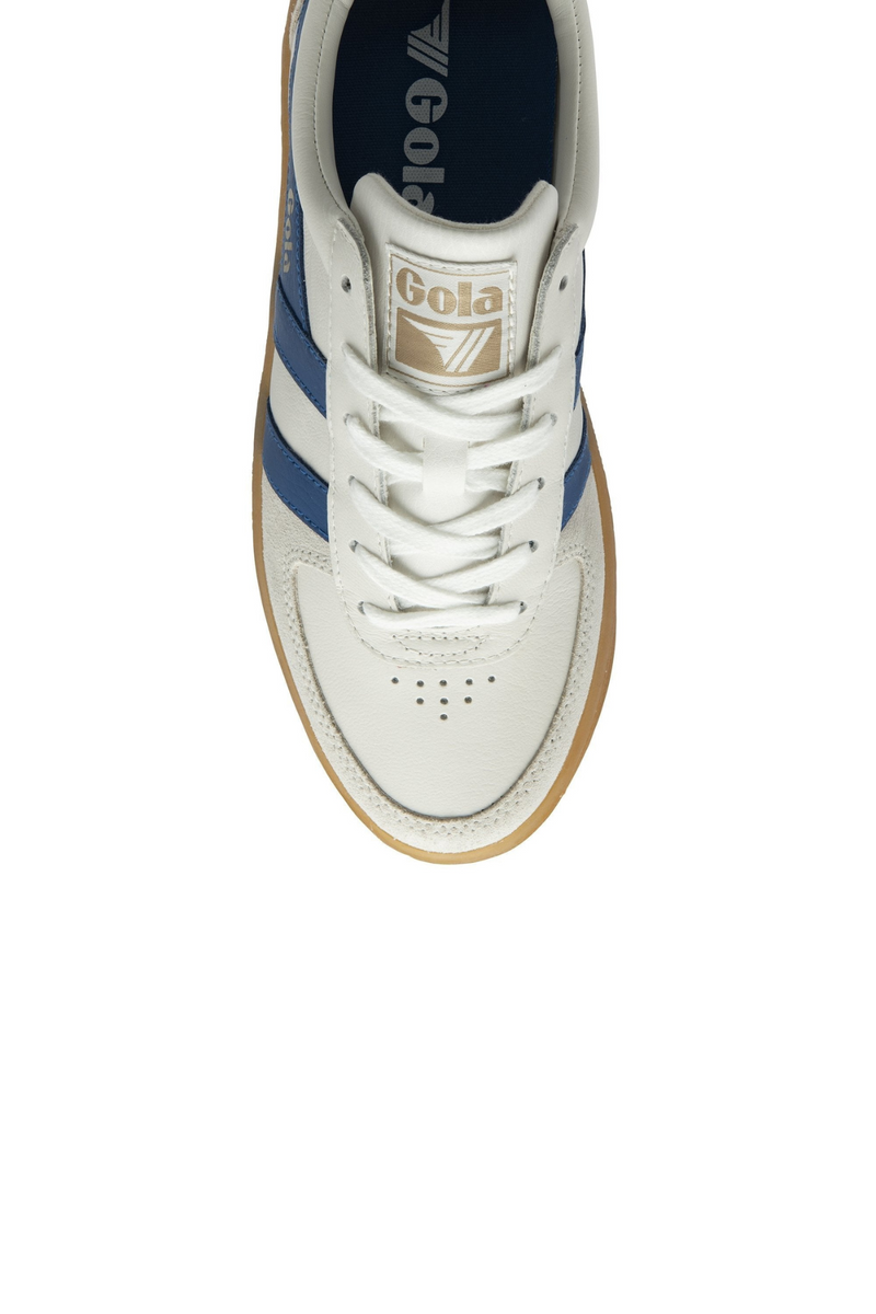 Light Gray Grandslam Elite Sneaker | White/Sapphire/Navy/Gum Sneaker