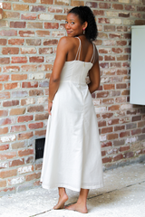 White Smoke Monique Midi Dress Midi Dress