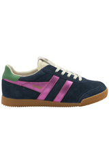 Dark Slate Gray Elan Glitz Sneaker | Navy/Fuchsia/Emerald Sneaker